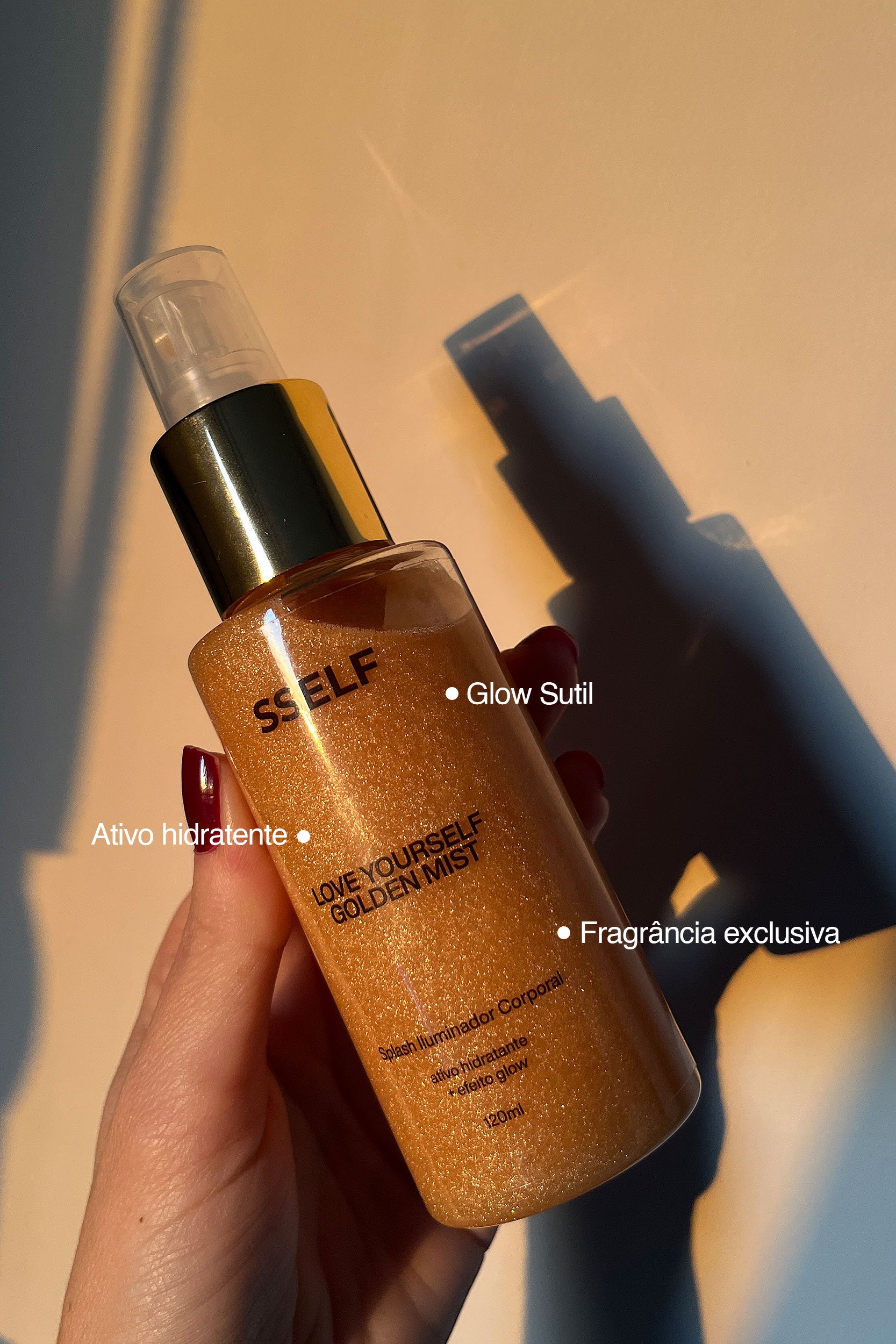 Splash Iluminador Corporal Spray Love Yourself