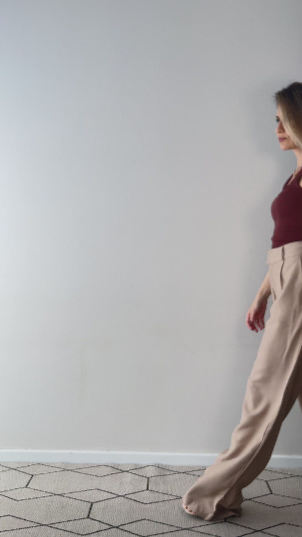 Regata Feminina Canelada Algodão Ribana Premium Marrom