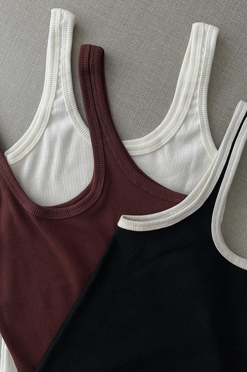 Regata Feminina Canelada Algodão Ribana Premium Branca