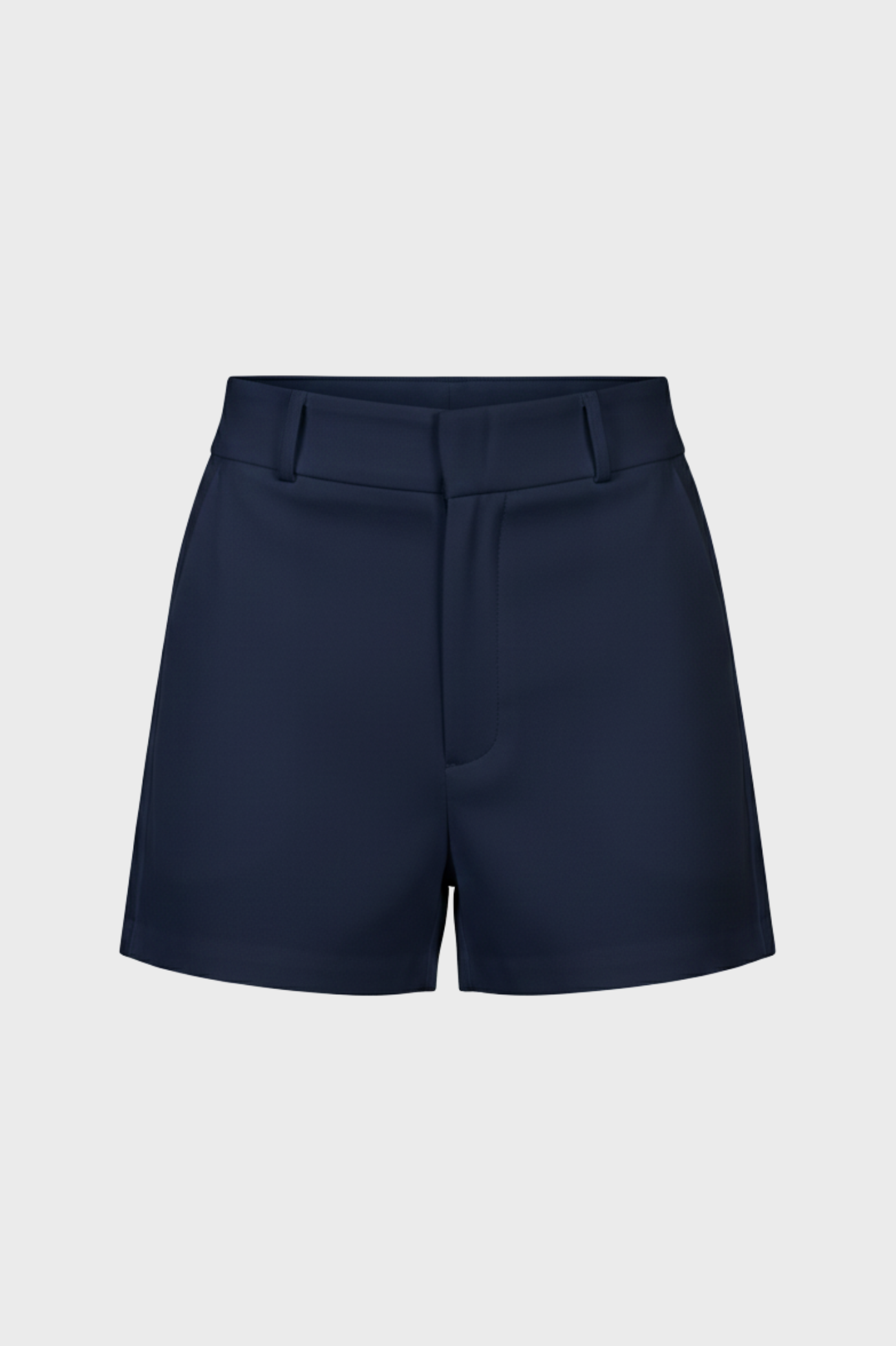 Short Alfaiataria Feminino Azul Marinho